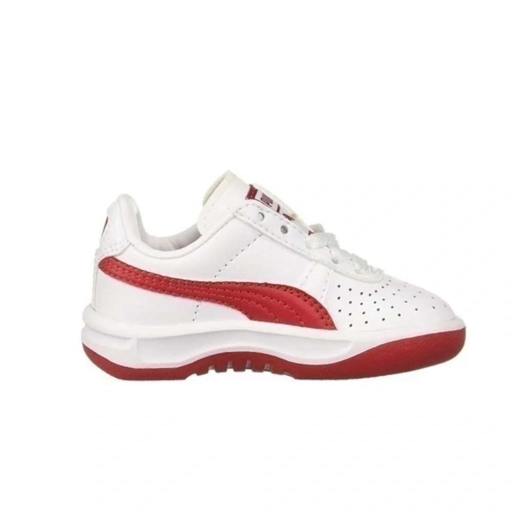 PUMA Gv special pink and white low top sneakers size 2
